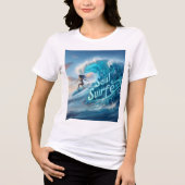 Waves & Wanderlust Collection Tri-Blend Shirt (Vorderseite)