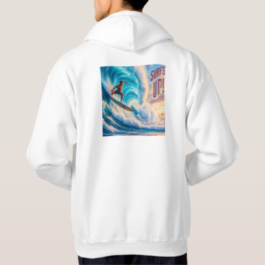 Waves & Wanderlust Kollektion Hoodie (Rückseite)