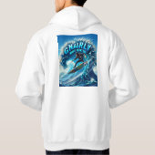 Waves & Wanderlust Kollektion Hoodie (Rückseite)