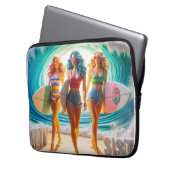 Waves & Wanderlust Kollektion Laptopschutzhülle (Vorderseite Links)