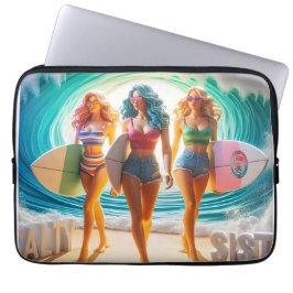 Waves & Wanderlust Kollektion Laptopschutzhülle