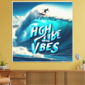 Waves & Wanderlust Kollektion Leinwanddruck (Insitu (Wohnzimmer))