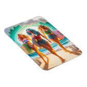 Waves & Wanderlust Kollektion Magnet (Rechte Seite)