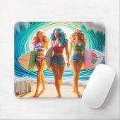 Waves & Wanderlust Kollektion Mousepad (Mit Mouse)