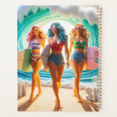 Waves & Wanderlust Kollektion Planer (Rückseite)