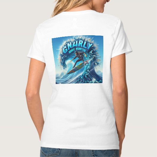 Waves & Wanderlust Kollektion T-Shirt (Rückseite)