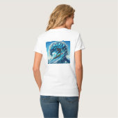 Waves & Wanderlust Kollektion T-Shirt (Rückseite Vollansicht)