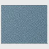Waves White Blue Minimal Muster Geschenkpapier (Flach)