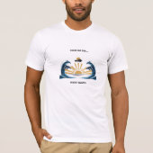 Waves with Joy - Ocean Dreams & Sunams T-Shirt (Vorderseite)