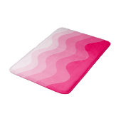 Wavey Stripe Modern Bath Mat Badematte (Schrägansicht)
