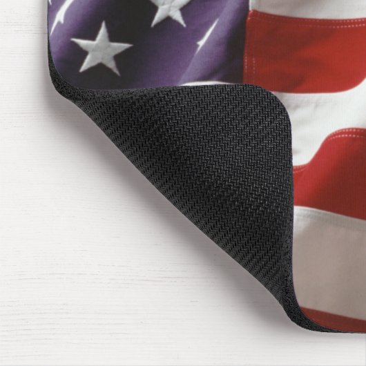 Waving American Flag Mousepad (Ecke)