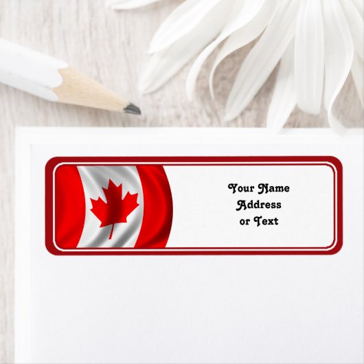 Waving Canadian Flag (Insitu)