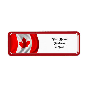 Waving Canadian Flag