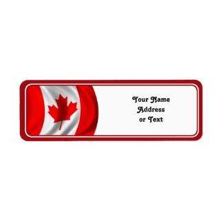 Waving Canadian Flag