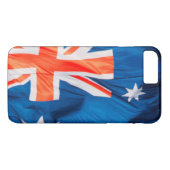 Waving Flag aus Australien Case-Mate iPhone Hülle (Rückseite (Horizontal))