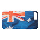 Waving Flag aus Australien Case-Mate iPhone Hülle (Rückseite (Horizontal))