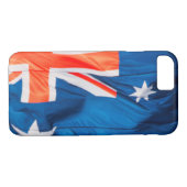 Waving Flag aus Australien Case-Mate iPhone Hülle (Rückseite (Horizontal))