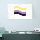 Waving-Flag Banner (Messeveranstaltung)
