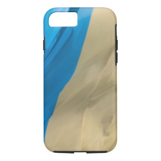 Waving Flag der Ukraine Case-Mate iPhone Hülle (Rückseite)