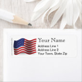 Waving Flag der Vereinigten Staaten (Insitu)