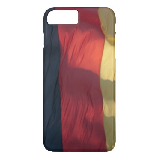 Waving Flag Deutschland Case-Mate iPhone Hülle (Rückseite)
