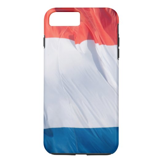 Waving Flag Frankreich Case-Mate iPhone Hülle (Rückseite)