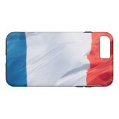 Waving Flag Frankreich Case-Mate iPhone Hülle (Rückseite (Horizontal))