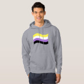 Waving-Flag Hoodie (Vorne ganz)