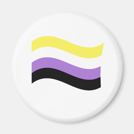 Waving-Flag Magnet (Vorne)