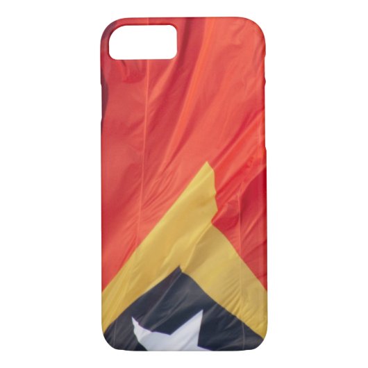 Waving Flag Ost-Timor Case-Mate iPhone Hülle (Rückseite)
