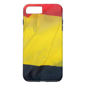 Waving Flag Rumänien Case-Mate iPhone Hülle (Rückseite)
