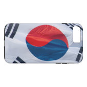 Waving Flag Südkorea Case-Mate iPhone Hülle (Rückseite (Horizontal))