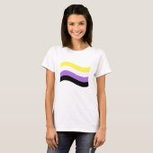Waving-Flag T-Shirt (Vorne ganz)