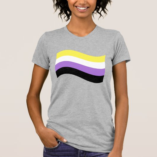 Waving-Flag T-Shirt (Vorderseite)