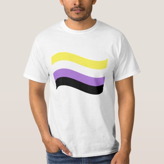 Waving-Flag T-Shirt (Vorderseite)