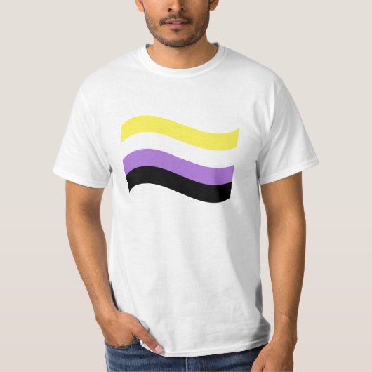 Waving-Flag T-Shirt (Vorderseite)