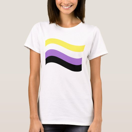Waving-Flag T-Shirt (Vorderseite)