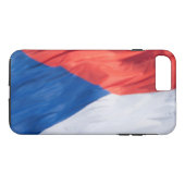 Waving Flag Tschechische Republik Case-Mate iPhone Hülle (Rückseite (Horizontal))