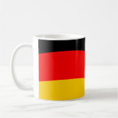 Waving German Flag Kaffeetasse (Links)