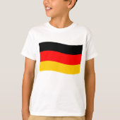 Waving German Flag T-Shirt (Vorderseite)