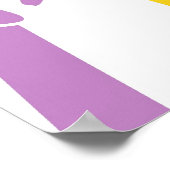 Waving Hands Poster (Ecke)