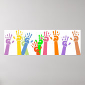 Waving Hands Poster (Vorne)