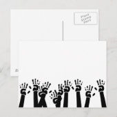 Waving Hands Postkarte (Vorne/Hinten)