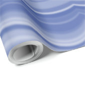 Waving Monochrome Streifen Geschenkpapier (Rolleneckpunkt)