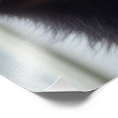 Waving Panda Design Fotodruck (Ecke)