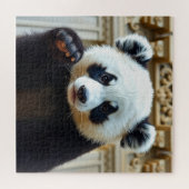 Waving Panda Design Puzzle (Horizontal)