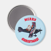 Waving Santa Magnet (Vorderseite/Rückseite)