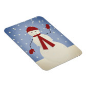 Waving Snowman Magnet (Rechte Seite)