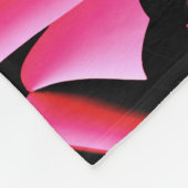 Wavy Abstrakt 270321 - 01 Rot Fleecedecke (Ecke)