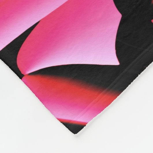 Wavy Abstrakt 270321 - 01 Rot Fleecedecke (Ecke)